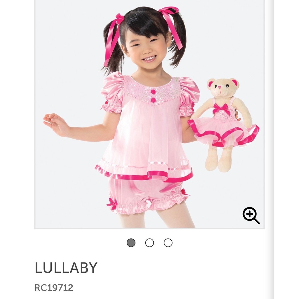 Pink Lullaby Costume Little Bo Peep Halloween One Piece Girls Dance SC 5-6